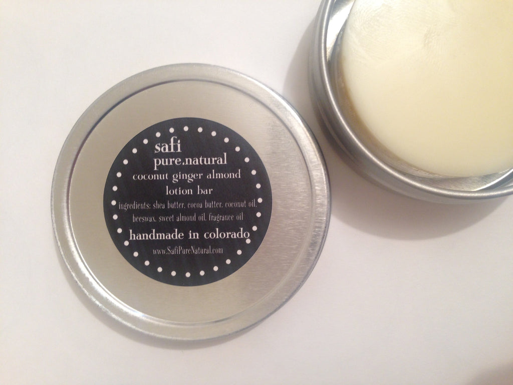Travel Lotion Bar in Tin